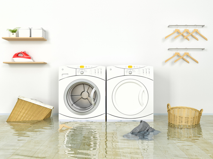 Flooding in laundry room